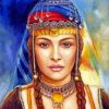 Berber Woman Paint by numbers