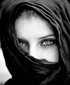 Arabic Woman Paint by numbers