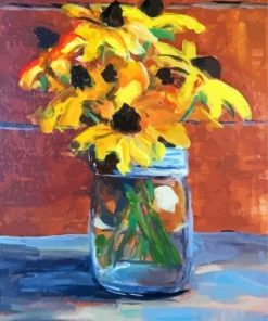 Black Eyed Susan Paint by numbers