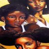 Black Women Paint by numbers