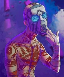 Aesthetic Borderlands Art Paint by numbers