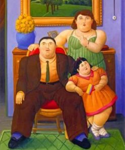 Fat Family Paint by numbers