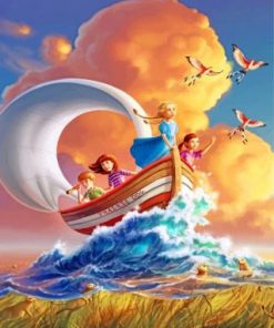 Brave Friends Paint by numbers
