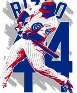 Chicago Cubs Illustration Paint by numbers