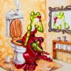 Classy Frog Paint by numbers