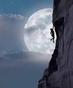 Brave Mountaineer Paint by numbers