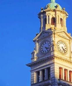 Clock Tower Of New Zealand Paint by numbers