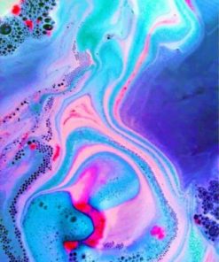 Colorful Bath Bombs Paint by number