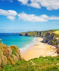 Cornwall Landscape Paint by numbers