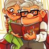 Up Movie Couple paint by number