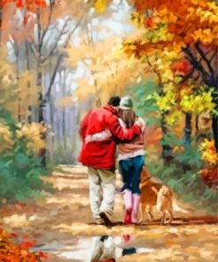Autumn Walk Paint by numbers