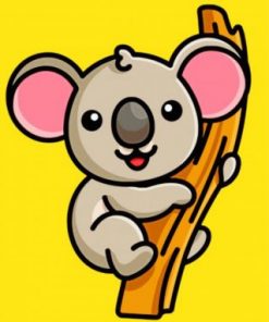Cute Koala Paint by numbers