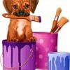 Cute Dogue De Bordeaux Paint by numbers