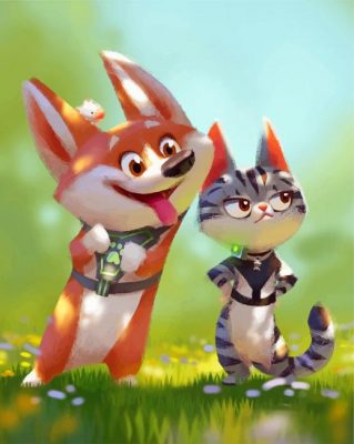 Cute Pets Paint by numbers