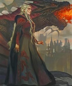 Daenerys Targaryen Paint by numbers