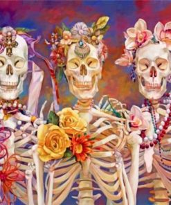 Day Of The Dead Paint by number