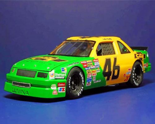 Days Of Thunder Car Paint by numbers