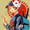 Demon Slayer Anime Paint by numbers