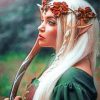 Elf Woman Pant by numbers