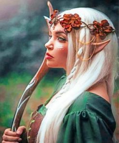 Elf Woman Pant by numbers