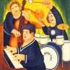 Fat Musician Paint by numbers