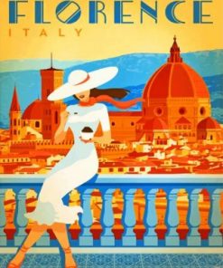 Florence Italy paint by numbers