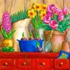 Flowers And Plants Paint by numbers