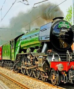 Flying Scotsman Paint by numbers