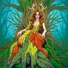 Forest queen paint by number