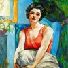 Vintage Woman Paint by numbers