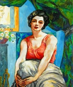 Vintage Woman Paint by numbers