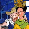 Frida Kahlo And Van Gogh Paint by numbers