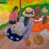 Gauguin the siesta paint by numbers
