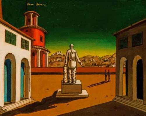Giorgio De Chirico Art Paint by numbers