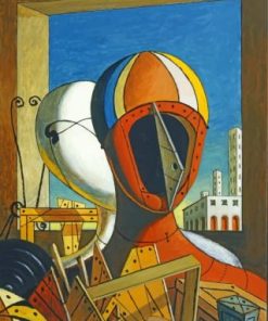 Giorgio De Chirico Mask Paint by numbers