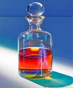 Glass Bottle Paint by numbers