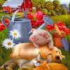 Happy Animals Paint by numbers