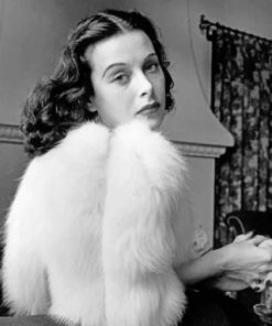 Hedy Lamarr Paint by numbers