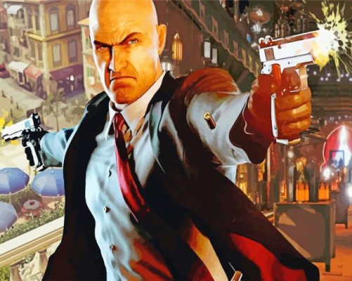 Dangerous Hitman II Paint by numbers