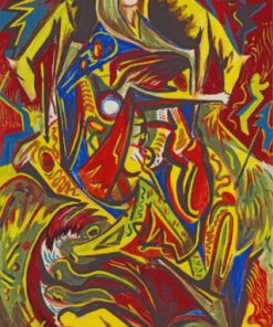 Jackson Pollock Art Paint by number