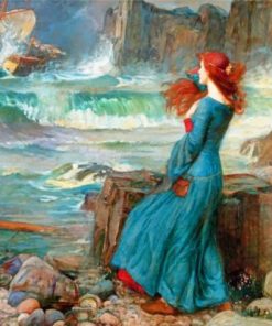 Miranda The Tempest Paint by number