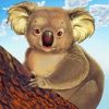 Cute Koala Paint by numbers