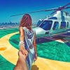 Lets Go Far Away Paint by numbers
