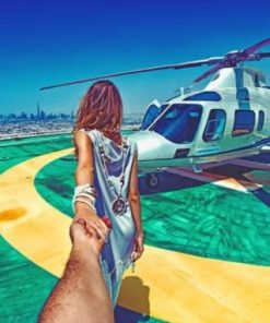 Lets Go Far Away Paint by numbers