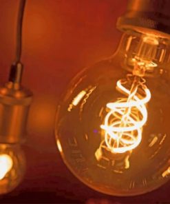 Light Bulb Paint by numbers