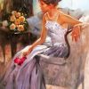 Lonely Woman Paint by numbers