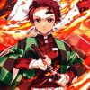 Manga Anime Demon Slayer Paint by numbers
