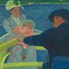 The Boating Party paint by numbers