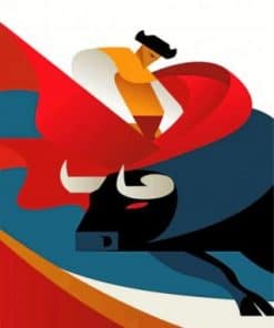 Matador Pop Art Paint by numbers