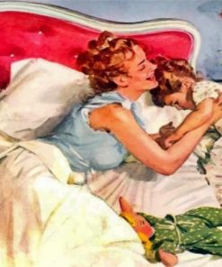 Mother And Daughter Paint by numbers